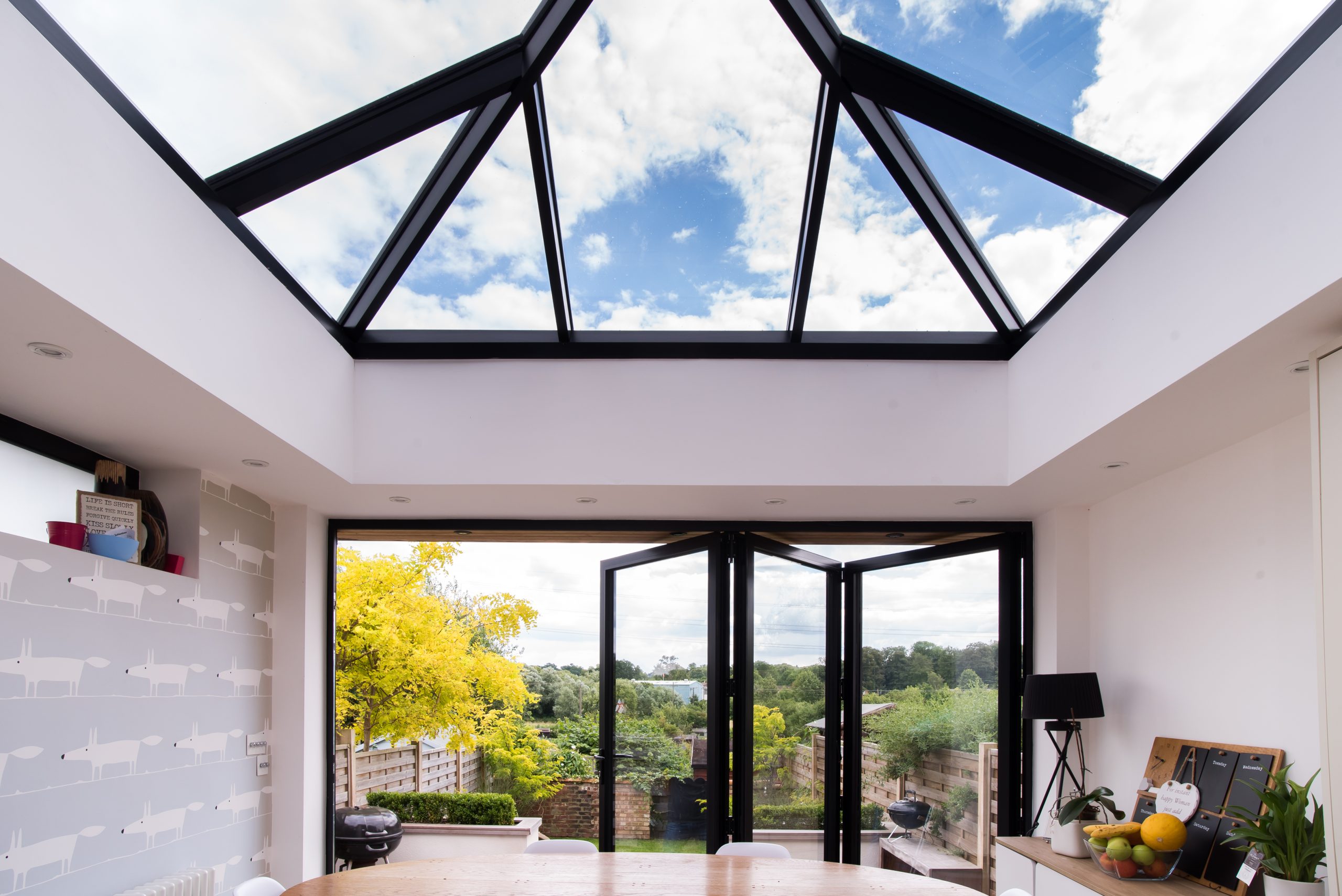 versatile aluminium bifold doors in nottingham 