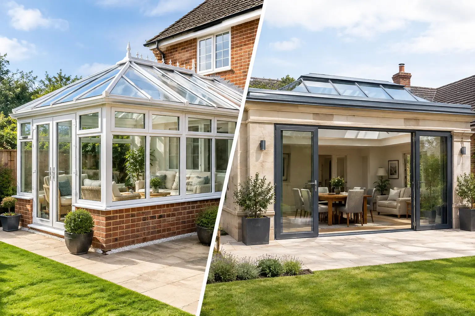 Conservatory Orangery Comparison for Your Home