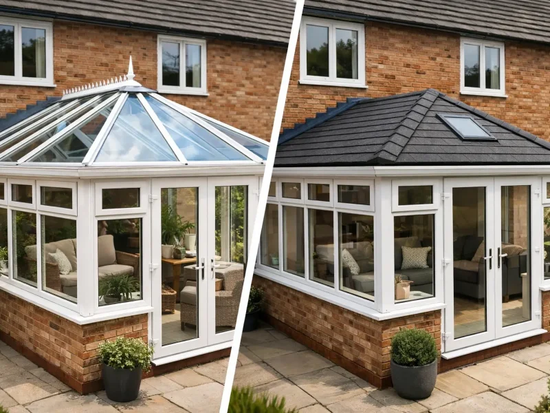 Conservatory Roof vs Tiled Roof – Which Is Best?