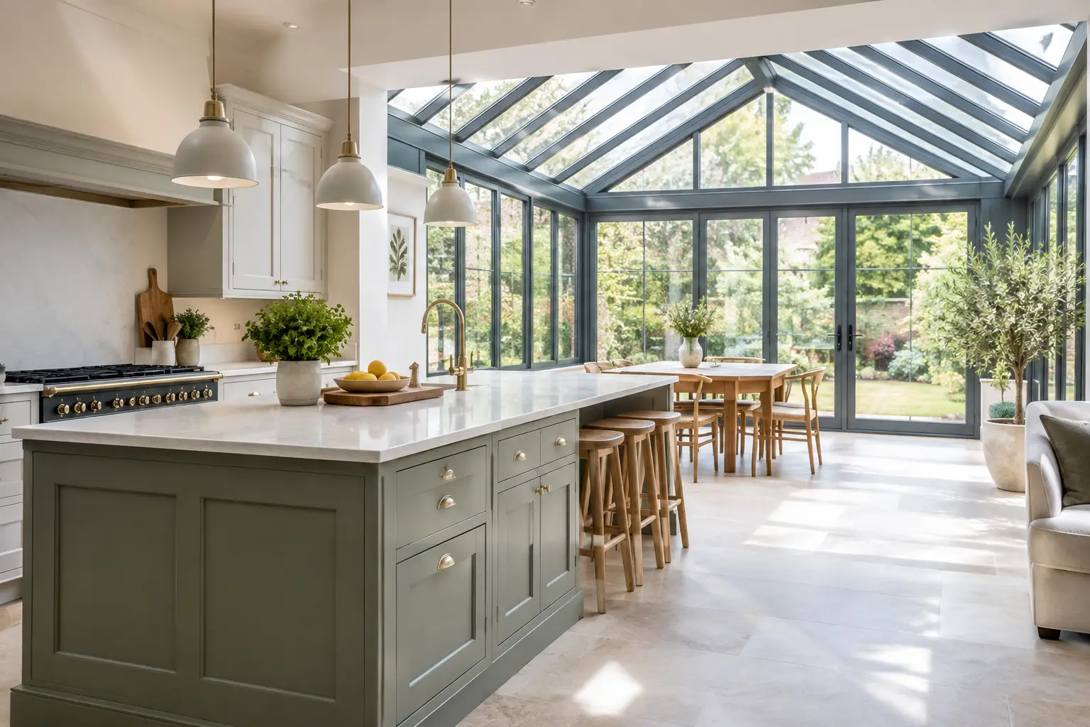 How to Design a Kitchen Orangery That Lasts